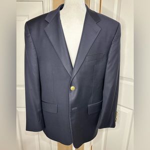 Ralph Lauren Wool Blazer Size 42R Men's Jacket Black